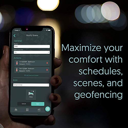 Sinopé Smart Wi-Fi Thermostat Compatible with Amazon Alexa