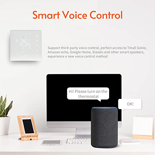 Smart WiFi Thermostat Controller for Water Heating - Black