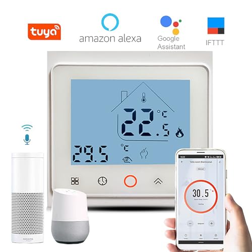 Smart WiFi Thermostat for Energy Efficient Heating Systems