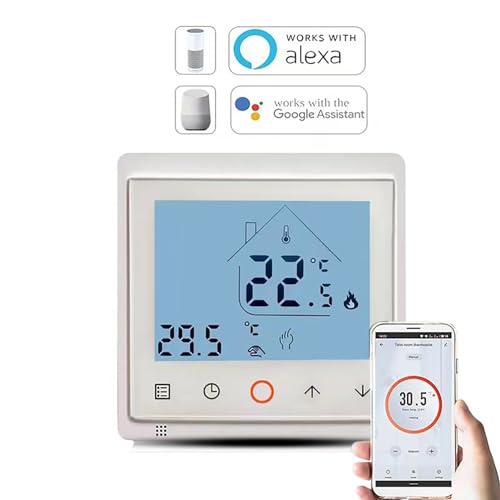 Smart WiFi Thermostat for Energy Efficient Heating Systems