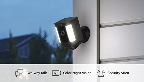 2022 Release: Ring Spotlight Cam Plus in Black