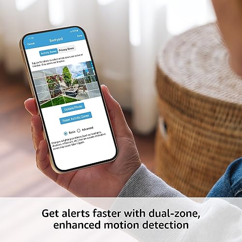 Wire-free Smart Security Camera System with Alexa - 2 Pack
