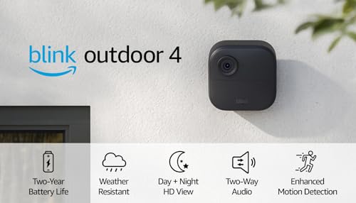 Wire-free Smart Security Camera System with Alexa - 2 Pack