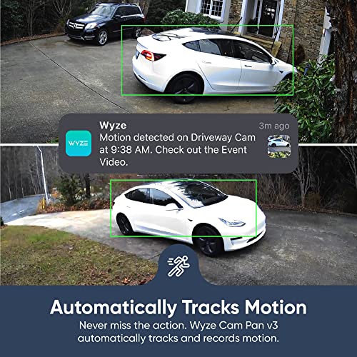 Wyze Cam Pan v3: Indoor/Outdoor Smart Home Security Camera