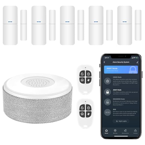 DIY Smart Home Security System with WiFi Activation