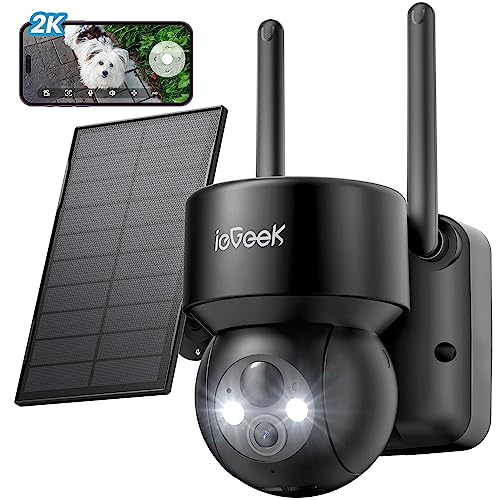 ieGeek Wireless Outdoor Security Camera System with AI