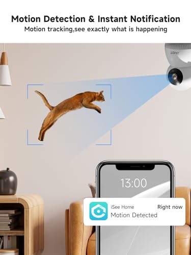 5G/2.4G Indoor Pet Security Camera with Phone APP