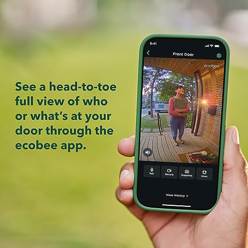 ecobee Smart Video Doorbell Camera with Night Vision