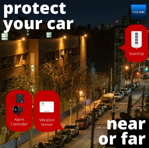 YoLink Outdoor Security Siren & Alarm Controller Kit