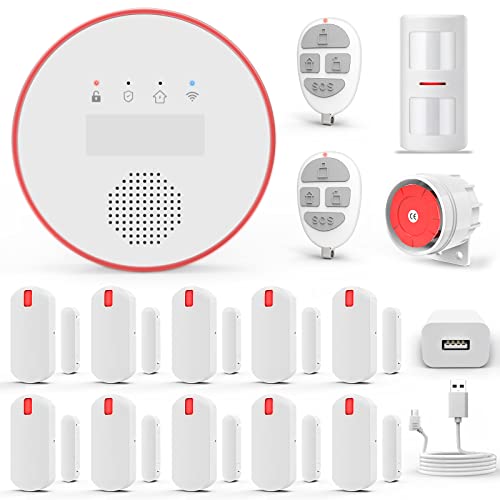 YISEELE Home Security Alarm System with Wi-Fi Connectivity