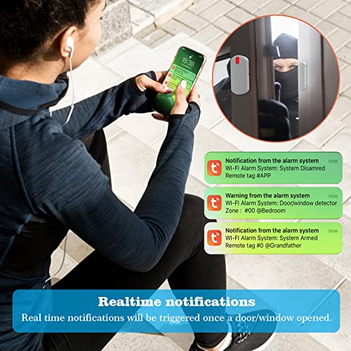 YISEELE Home Security Alarm System with Wi-Fi Connectivity
