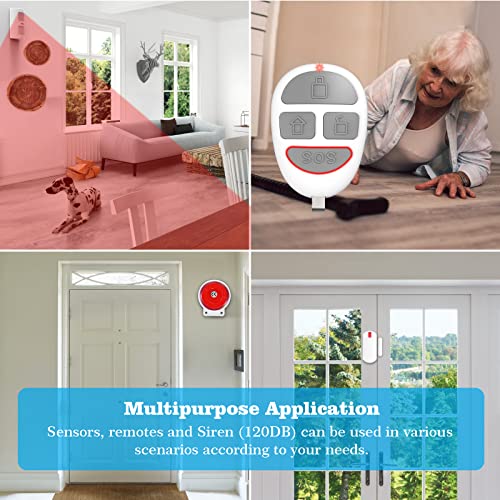 YISEELE Home Security Alarm System with Wi-Fi Connectivity