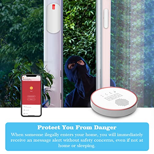 YISEELE Home Security Alarm System with Wi-Fi Connectivity