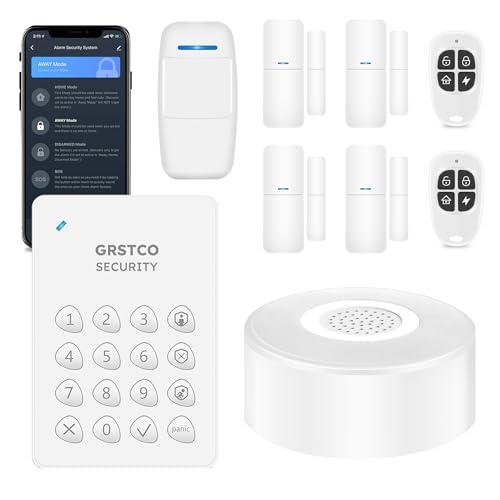 Smart Home WiFi Alarm System 9 Piece Kit