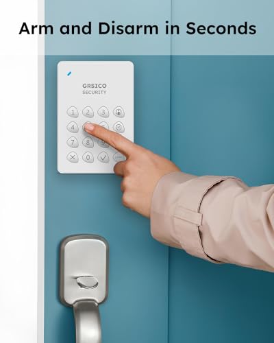 Smart Home WiFi Alarm System 9 Piece Kit