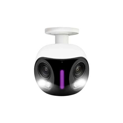 Lorex 4K Dual-Lens WiFi Security Camera with Smart Lighting