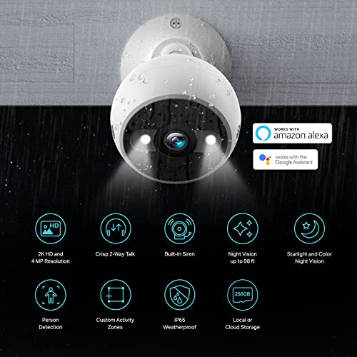 Kasa Smart Outdoor Security Camera with Night Vision