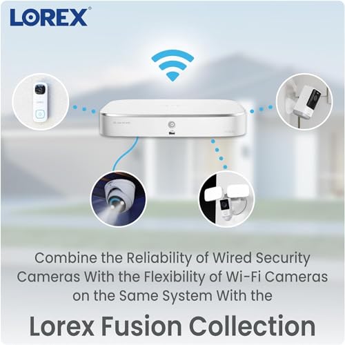 Lorex 4K Metal Dome PoE Security Camera, Indoor/Outdoor