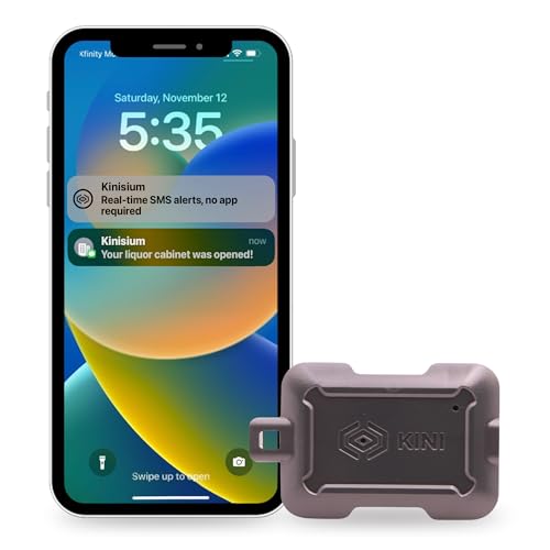 Kinisium Home Security System: Wireless Motion Sensor with SMS Alerts