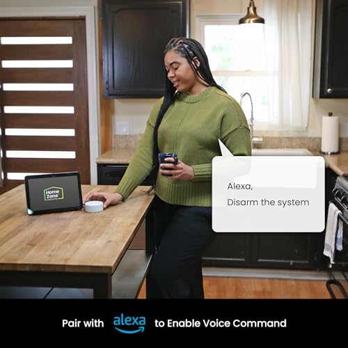 Smart wireless security alarm kit with door/window sensors