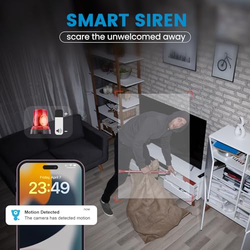 Litokam 2K Indoor Camera for Smart Home Security