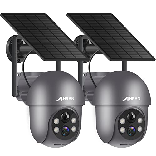 ANRAN 3MP Wireless Solar Camera with Night Vision