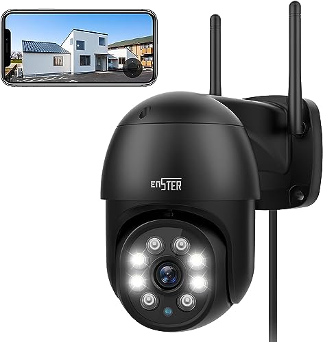 ENSTER 2.5K 4MP PTZ 360° Security Camera Home/Outdoor