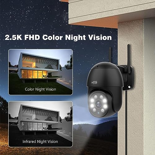 ENSTER 2.5K 4MP PTZ 360° Security Camera Home/Outdoor