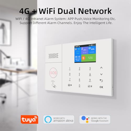 Clouree Wireless Smart Home Security Alarm System Kit