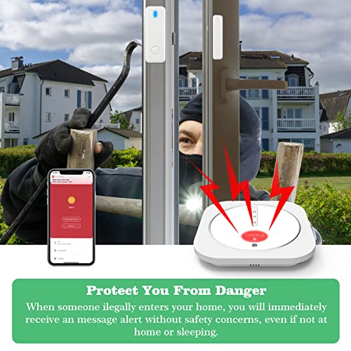 Umeima Home Security Alarm System with Wireless Door Alarms