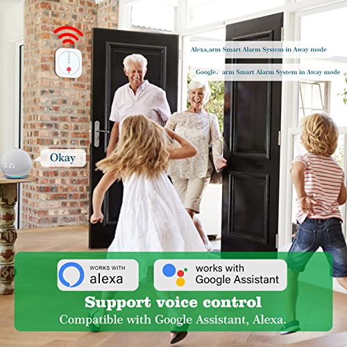 Umeima Home Security Alarm System with Wireless Door Alarms