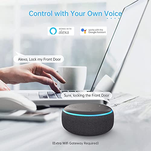 SMONET Smart Deadbolt Door Lock with Bluetooth Keypad