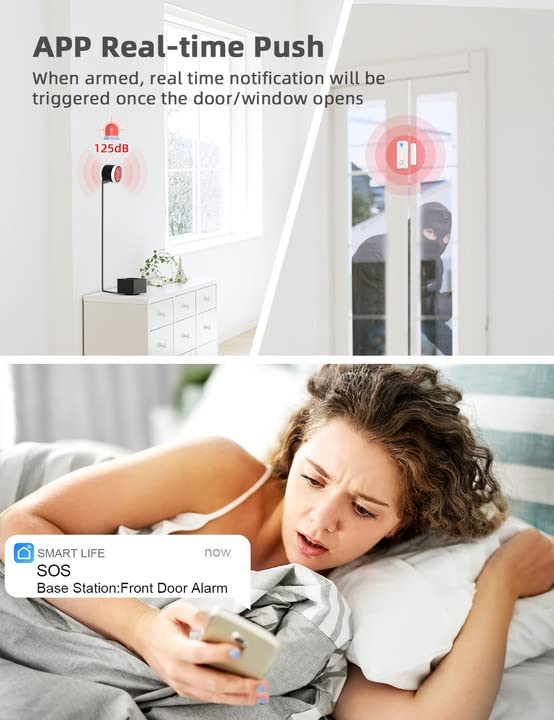 Smart Home Alarm System with Alexa Compatibility