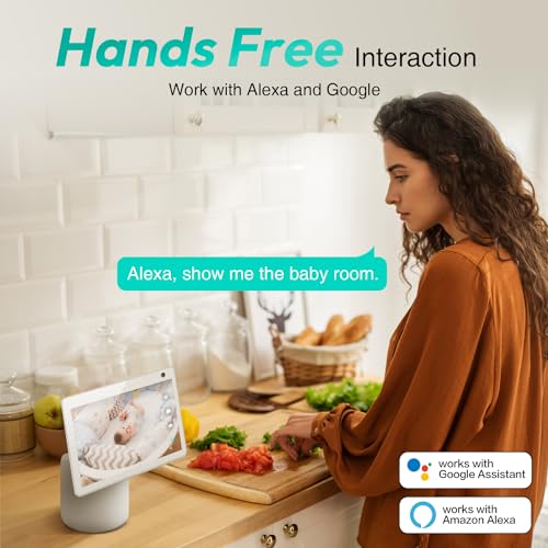 Smart Pan Tilt Camera with Human Detection, Alexa-Compatible