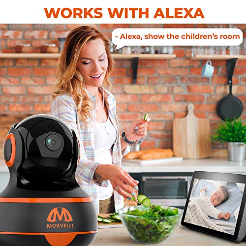 WiFi Home Security Camera with Two-Way Audio & App