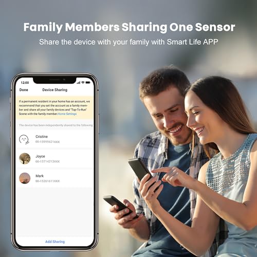 WiFi Motion Sensor for Smart Home Security, Alexa Compatible