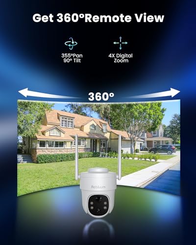 Solar Wireless Outdoor Security Camera with Color Night Vision