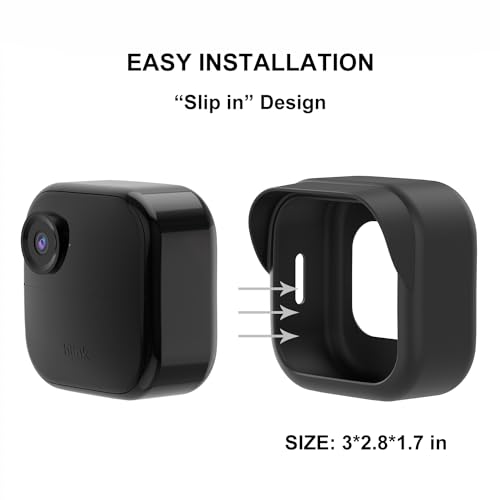 Blink Outdoor 4 Silicone Skin Cover with Hat Brim