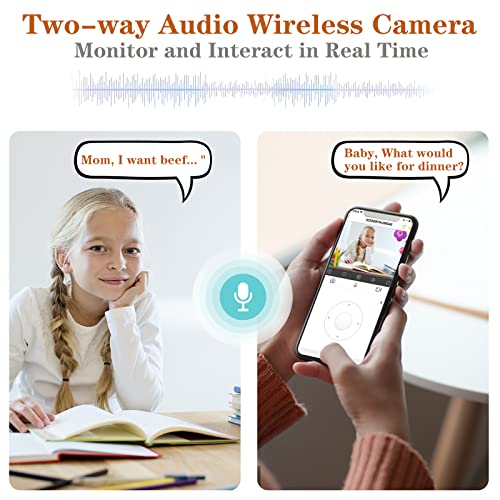 Smart Dome Security Camera with Motion Detect and Night Vision