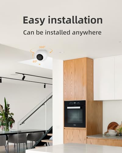 Noorio T110 2K Pan-Tilt WiFi Camera for Home