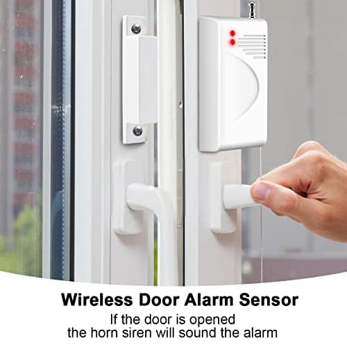 TOWODE Wi-Fi Door Alarm System with DIY Kit