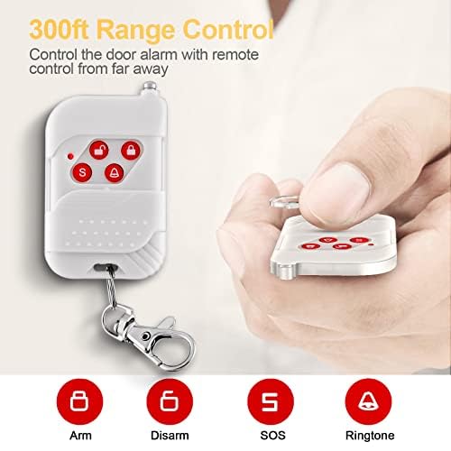 TOWODE Wi-Fi Door Alarm System with DIY Kit