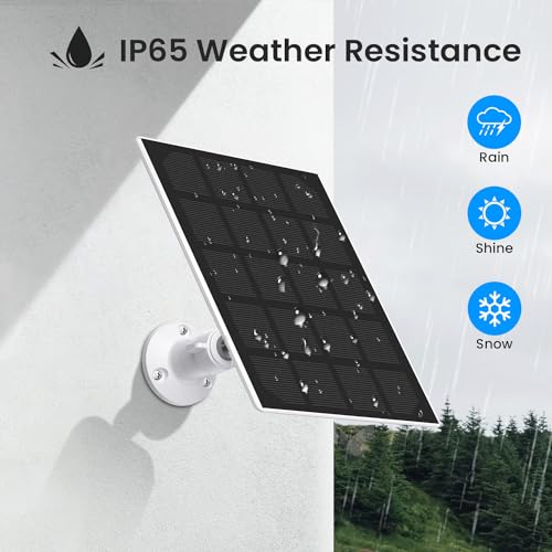 SHARKPOP 1080P Solar Security Cameras with Color Night Vision