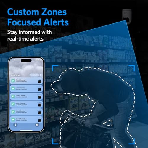 Outdoor Security Cameras with Night Vision - 2 Pack