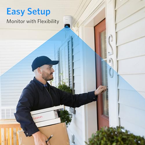 Outdoor Security Cameras with Night Vision - 2 Pack