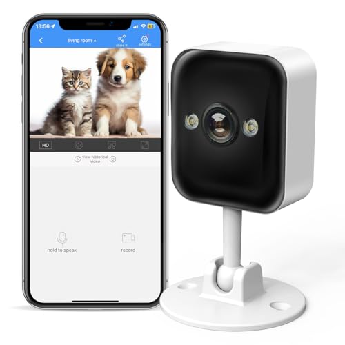 Wireless Home Security Camera with Siren & Night Vision