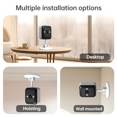 Wireless Home Security Camera with Siren & Night Vision