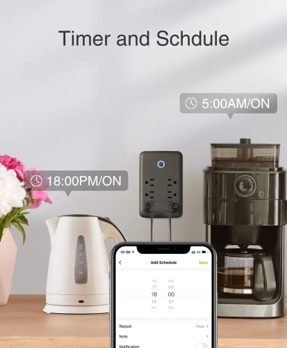 GHome Smart P2-BK Outlet in Black