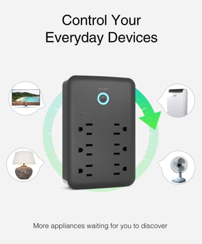 GHome Smart P2-BK Outlet in Black
