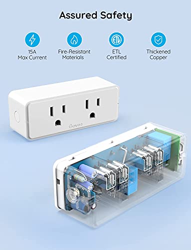 Govee 4 Pack Smart Plug Outlet for Home